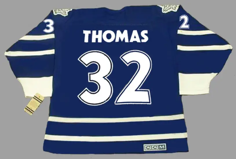 STEVE THOMAS Toronto Maple Leafs 1998 CCM Vintage Throwback NHL Hockey Jersey 
