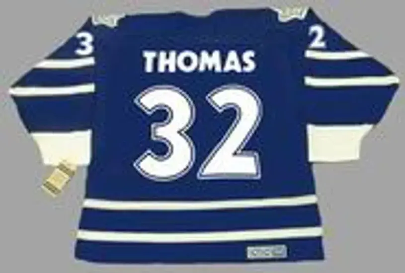STEVE THOMAS Toronto Maple Leafs 1998 CCM Vintage Throwback NHL Hockey Jersey 