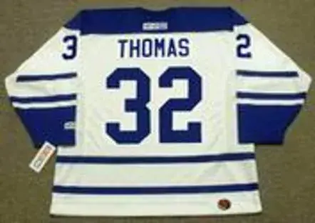 STEVE THOMAS Toronto Maple Leafs 2001 CCM Throwback NHL Hockey Jersey 