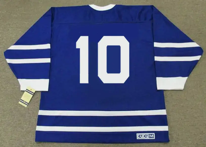 SYL APPS Toronto Maple Leafs 1940’s CCM Vintage Throwback NHL Hockey Jersey 