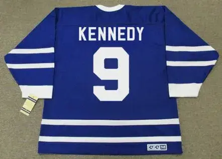 TED KENNEDY Toronto Maple Leafs 1956 CCM Vintage Throwback NHL Hockey Jersey 