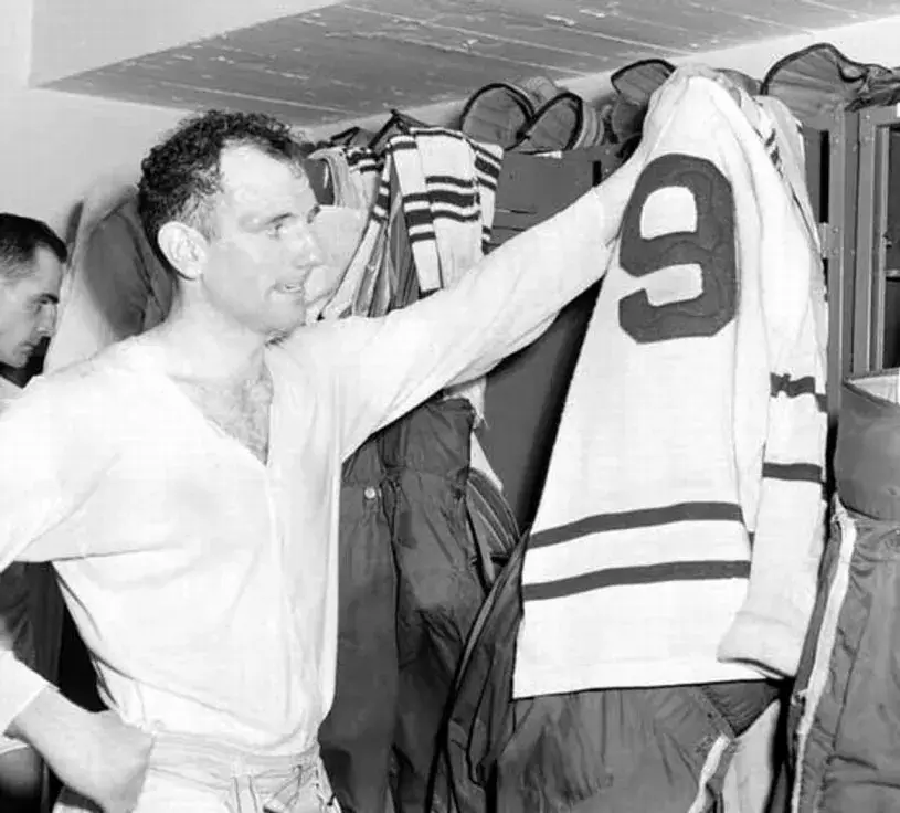 TED KENNEDY Toronto Maple Leafs 1956 CCM Vintage Throwback NHL Hockey Jersey 