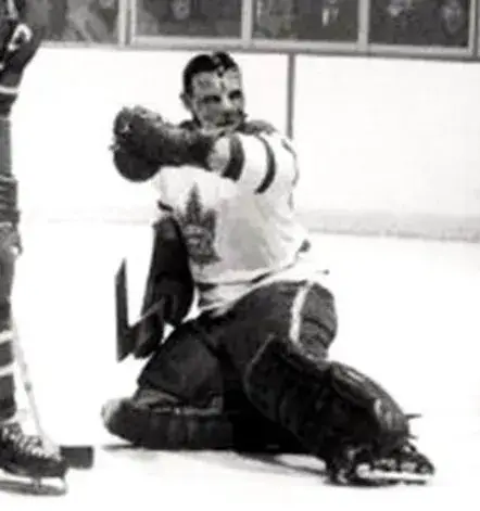 TERRY SAWCHUK Toronto Maple Leafs 1965 CCM Throwback Away NHL Jersey 