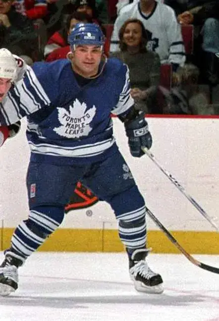 TIE DOMI Toronto Maple Leafs 1996 CCM Vintage Throwback NHL Jersey 