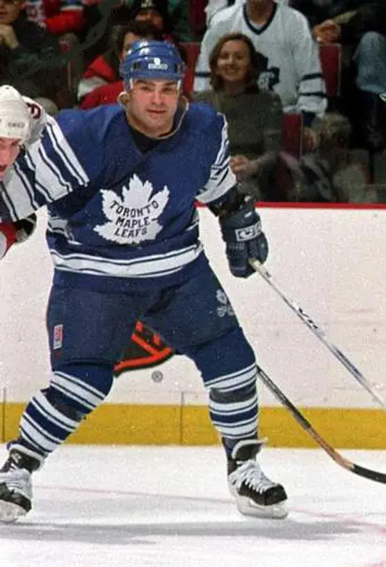 TIE DOMI Toronto Maple Leafs 1996 CCM Vintage Throwback NHL Jersey 