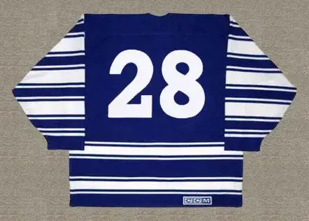 TIE DOMI Toronto Maple Leafs 1996 CCM Vintage Throwback NHL Jersey 