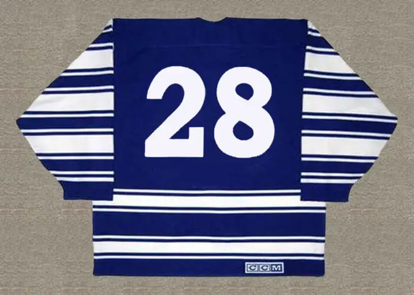 TIE DOMI Toronto Maple Leafs 1996 CCM Vintage Throwback NHL Jersey 