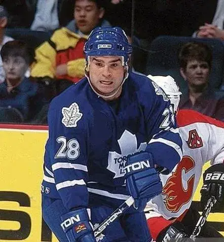 TIE DOMI Toronto Maple Leafs 1997 CCM Vintage Throwback NHL Hockey Jersey 