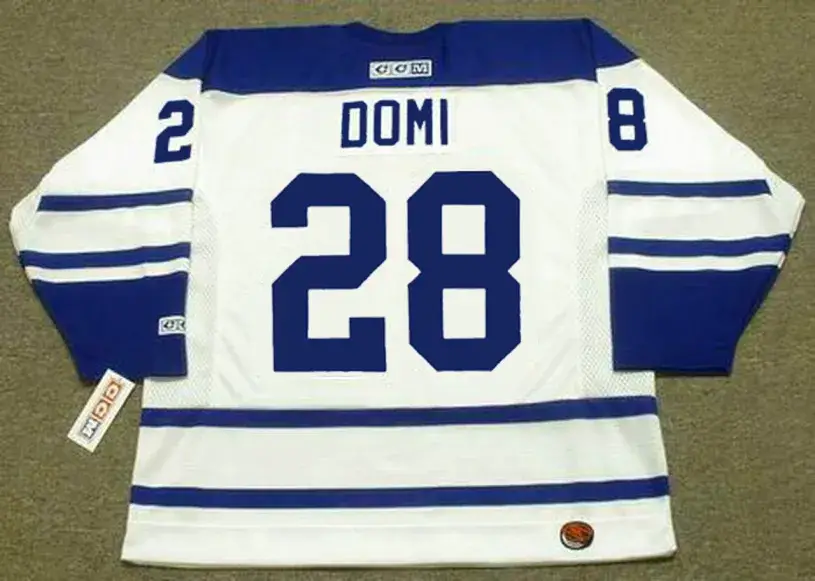 TIE DOMI Toronto Maple Leafs 2002 CCM Throwback NHL Hockey Jersey 