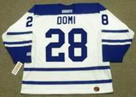 TIE DOMI Toronto Maple Leafs 2002 CCM Throwback NHL Hockey Jersey 