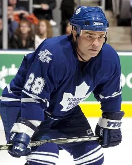 TIE DOMI Toronto Maple Leafs 2002 CCM Vintage Throwback NHL Hockey Jersey 
