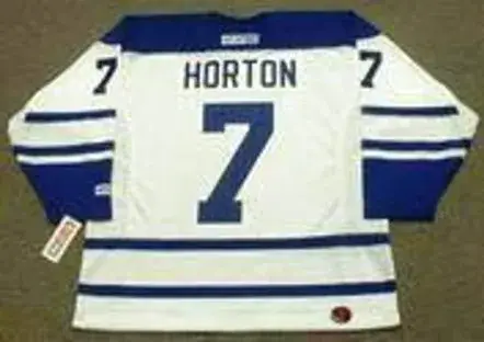 TIM HORTON Toronto Maple Leafs 1963 CCM Throwback Away NHL Hockey Jersey 