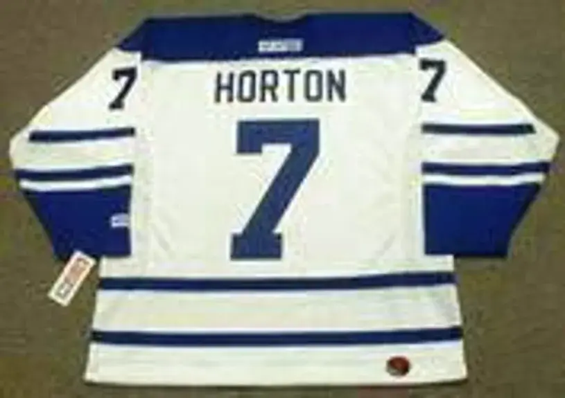 TIM HORTON Toronto Maple Leafs 1963 CCM Throwback Away NHL Hockey Jersey 