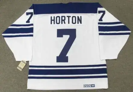 TIM HORTON Toronto Maple Leafs 1967 CCM Vintage Away NHL Hockey Jersey 
