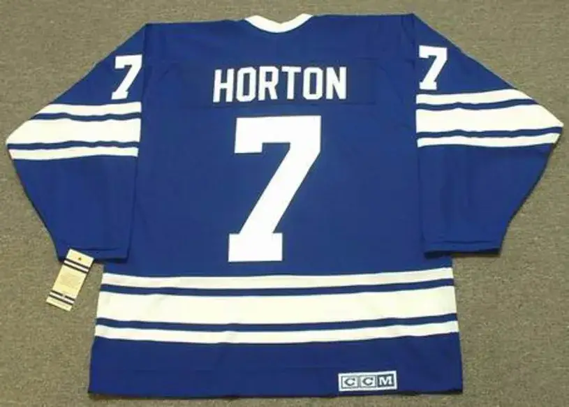 TIM HORTON Toronto Maple Leafs 1967 Home CCM NHL Vintage Throwback Jersey 