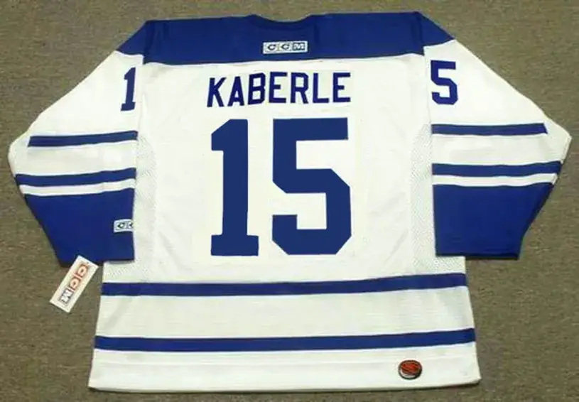 TOMAS KABERLE Toronto Maple Leafs 2002 CCM Throwback NHL Hockey Jersey 