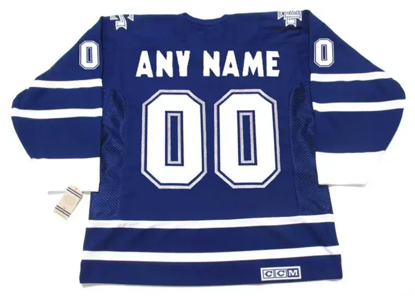 TORONTO MAPLE LEAFS 2002 CCM Vintage Hockey Jersey Customized “Any Name & Number(s)” 