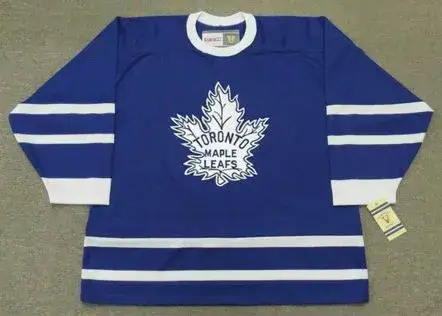 TURK BRODA Toronto Maple Leafs 1940’s CCM Vintage Throwback NHL Hockey Jersey