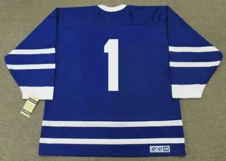 TURK BRODA Toronto Maple Leafs 1940’s CCM Vintage Throwback NHL Hockey Jersey 