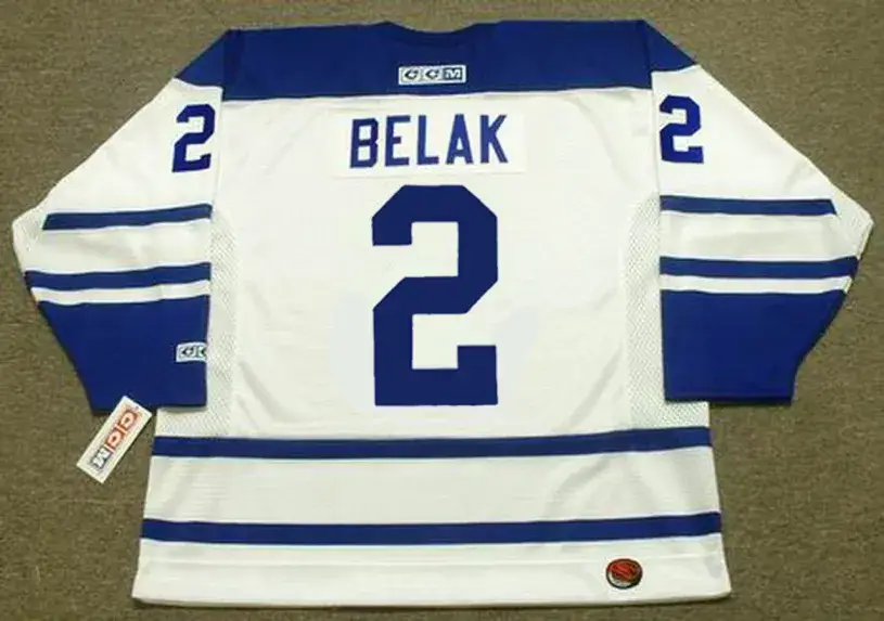 WADE BELAK Toronto Maple Leafs 2002 CCM Throwback NHL Hockey Jersey 