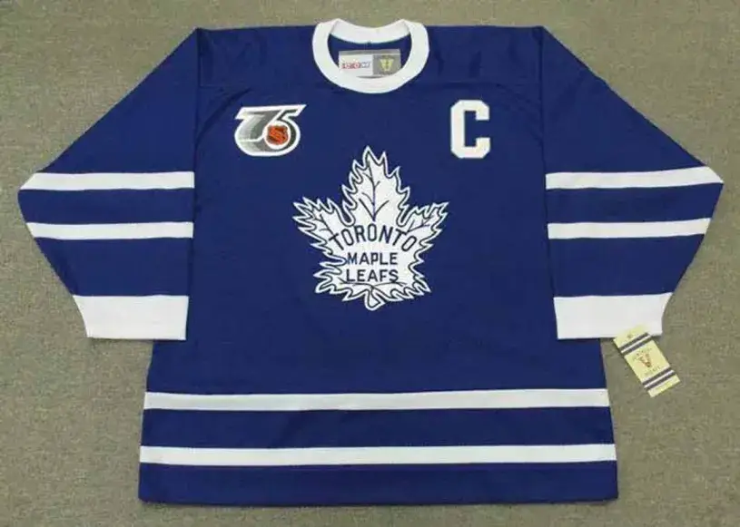 WENDEL CLARK Toronto Maple Leafs 1991 CCM Vintage Throwback NHL Hockey Jersey 