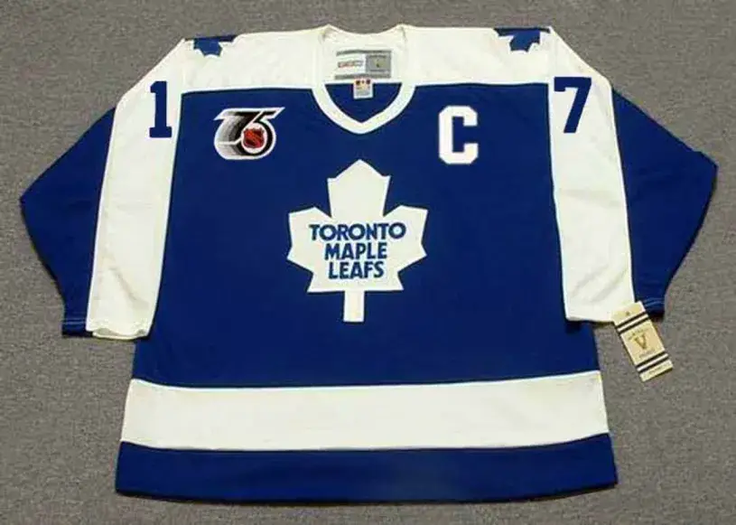 WENDEL CLARK Toronto Maple Leafs 1992 Away CCM Throwback NHL Hockey Jersey