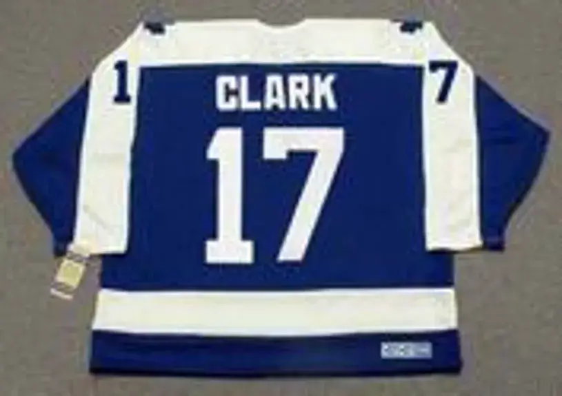 WENDEL CLARK Toronto Maple Leafs 1992 Away CCM Throwback NHL Hockey Jersey 