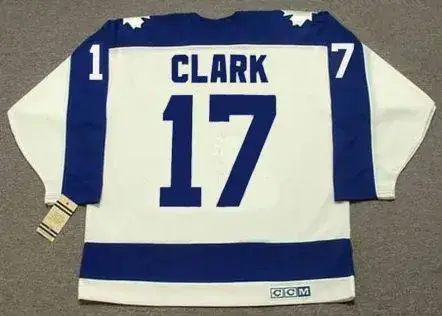 WENDEL CLARK Toronto Maple Leafs 1992 Home CCM Throwback NHL Hockey Jersey 