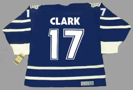 WENDEL CLARK Toronto Maple Leafs 1997 CCM Vintage Throwback NHL Hockey Jersey 