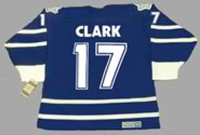WENDEL CLARK Toronto Maple Leafs 1997 CCM Vintage Throwback NHL Hockey Jersey 