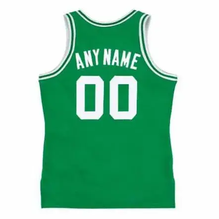 BOSTON CELTICS 1990’s Away Throwback NBA Jersey Customized “Any Name & Number(s)” 