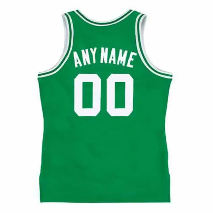 BOSTON CELTICS 1990’s Away Throwback NBA Jersey Customized “Any Name & Number(s)” 