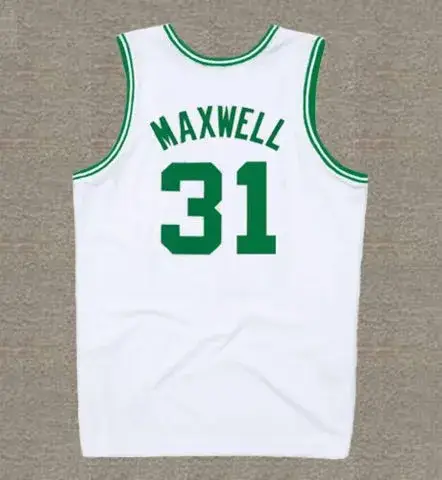 CEDRIC MAXWELL Boston Celtics 1984 Home Throwback NBA Basketball Jersey 
