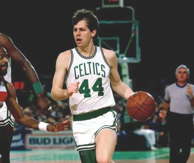 DANNY AINGE Boston Celtics 1984 Home Throwback NBA Basketball Jersey 