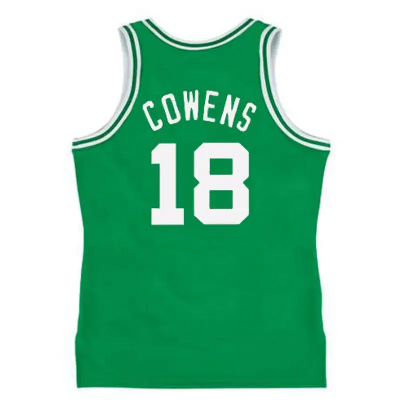 DAVE COWENS Boston Celtics 1976 Away Throwback NBA Basketball Jersey 