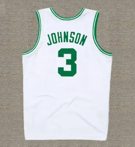 DENNIS JOHNSON Boston Celtics 1984 Home Throwback NBA Basketball Jersey 