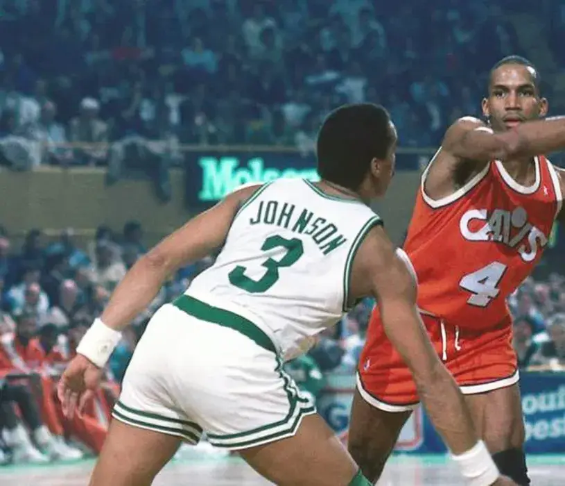 DENNIS JOHNSON Boston Celtics 1984 Home Throwback NBA Basketball Jersey 