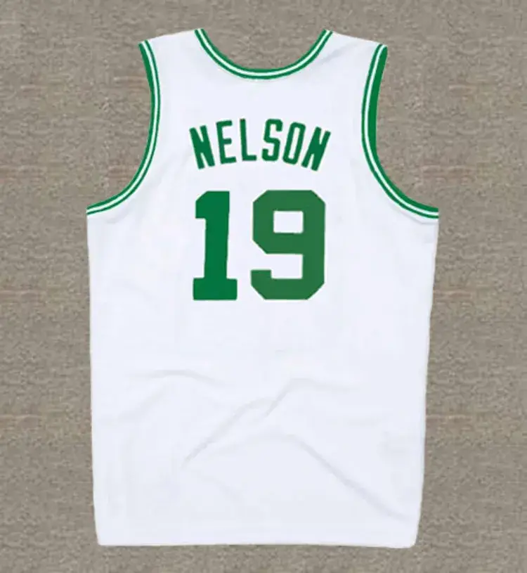 DON NELSON Boston Celtics 1976 Home Throwback NBA Basketball Jersey 