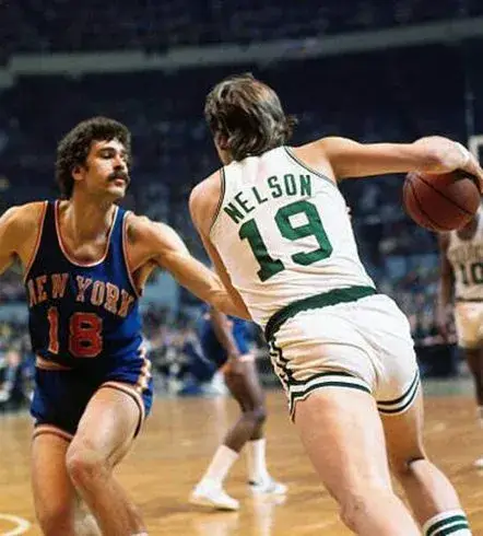 DON NELSON Boston Celtics 1976 Home Throwback NBA Basketball Jersey 