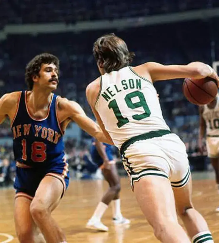 DON NELSON Boston Celtics 1976 Home Throwback NBA Basketball Jersey 