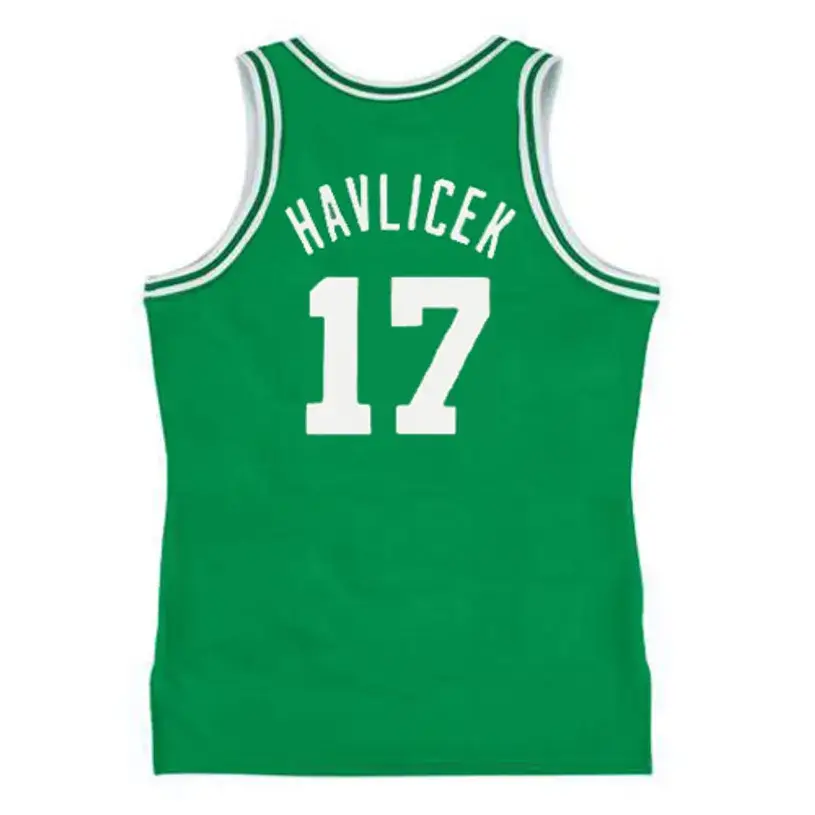 JOHN HAVLICEK Boston Celtics 1976 Away Throwback NBA Basketball Jersey 