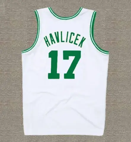 JOHN HAVLICEK Boston Celtics 1976 Home Throwback NBA Basketball Jersey 