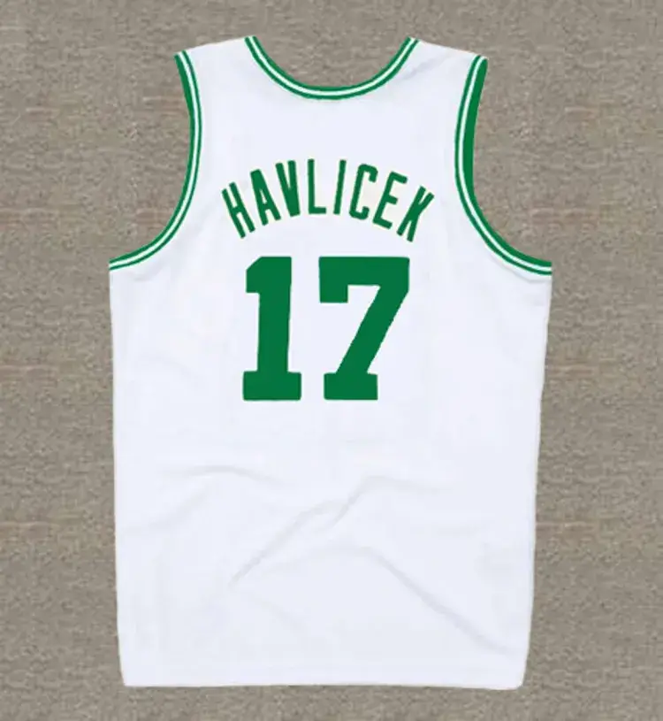 JOHN HAVLICEK Boston Celtics 1976 Home Throwback NBA Basketball Jersey 
