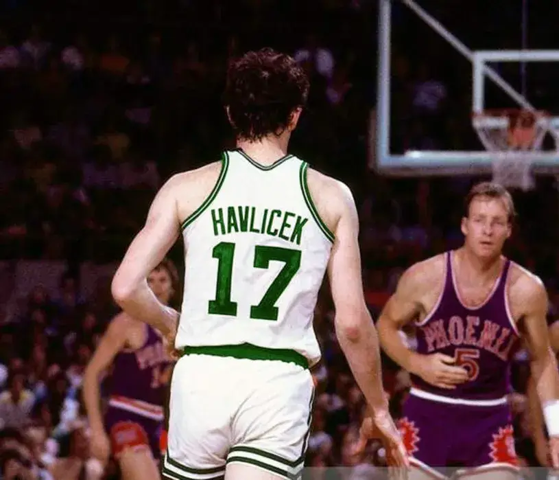 JOHN HAVLICEK Boston Celtics 1976 Home Throwback NBA Basketball Jersey 