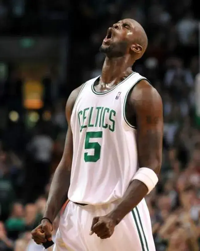 KEVIN GARNETT Boston Celtics 2007 Home Throwback NBA Basketball Jersey 
