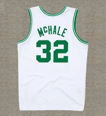 KEVIN McHALE Boston Celtics 1984 Throwback NBA Basketball Jersey 