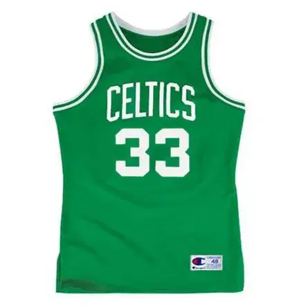 LARRY BIRD Boston Celtics 1984 Away Throwback NBA Basketball Jersey