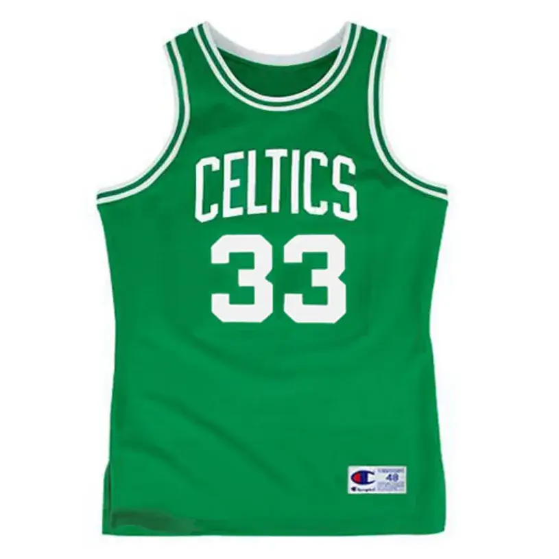 LARRY BIRD Boston Celtics 1984 Away Throwback NBA Basketball Jersey