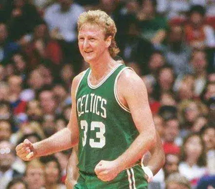 LARRY BIRD Boston Celtics 1984 Away Throwback NBA Basketball Jersey 
