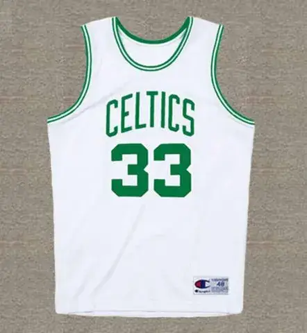 LARRY BIRD Boston Celtics 1984 Home Throwback NBA Basketball Jersey